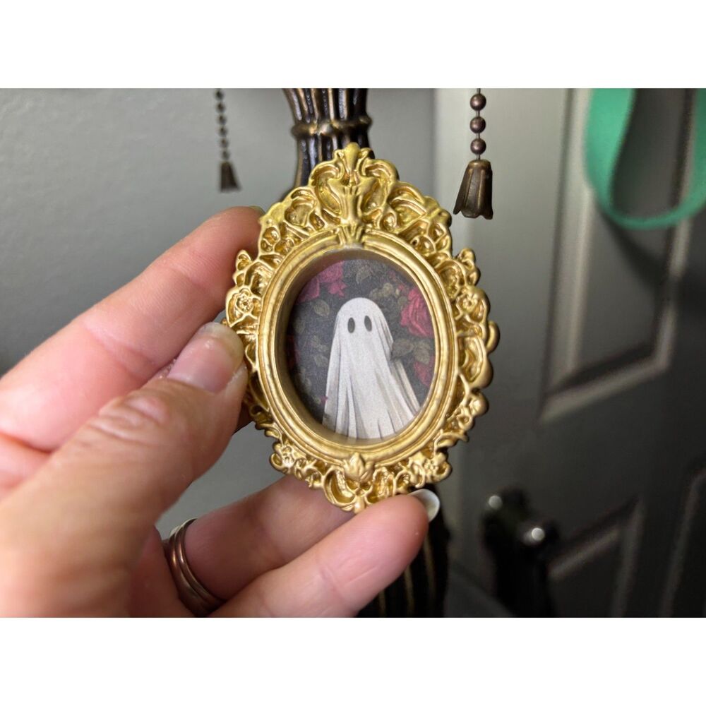 Ghost with roses